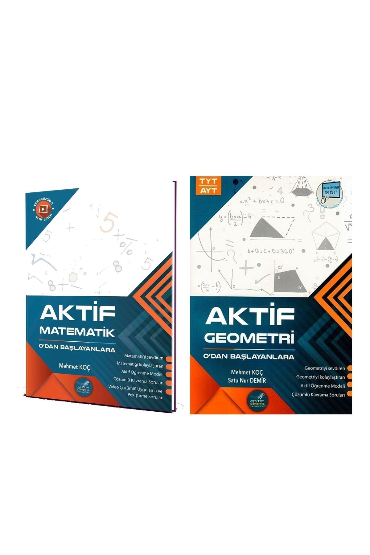 Aktif Öğrenme Tyt Matematik Ve Geometri 0 Dan Başlayanlara Seti 2 Kitap