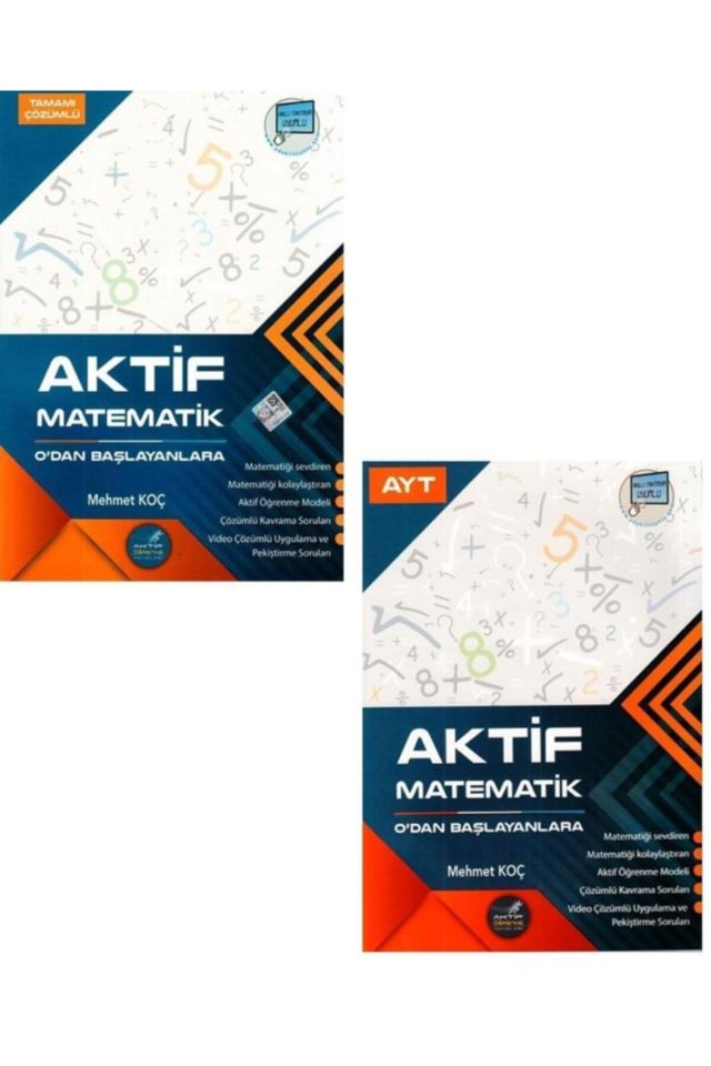 Aktif Öğrenme Tyt Ayt Aktif Matematik 0 Dan Başlayanlara Seti Yeni 2021