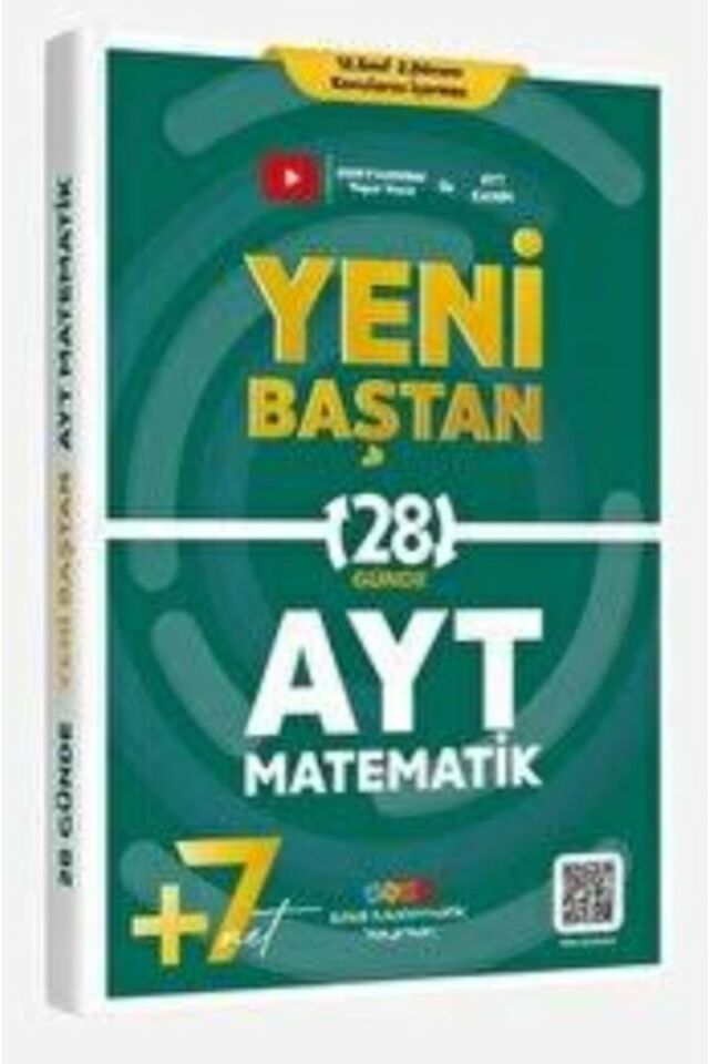 Etkili Matematik 28 Günde Yeni Baştan Soru Bankası Yks Ayt Matematik