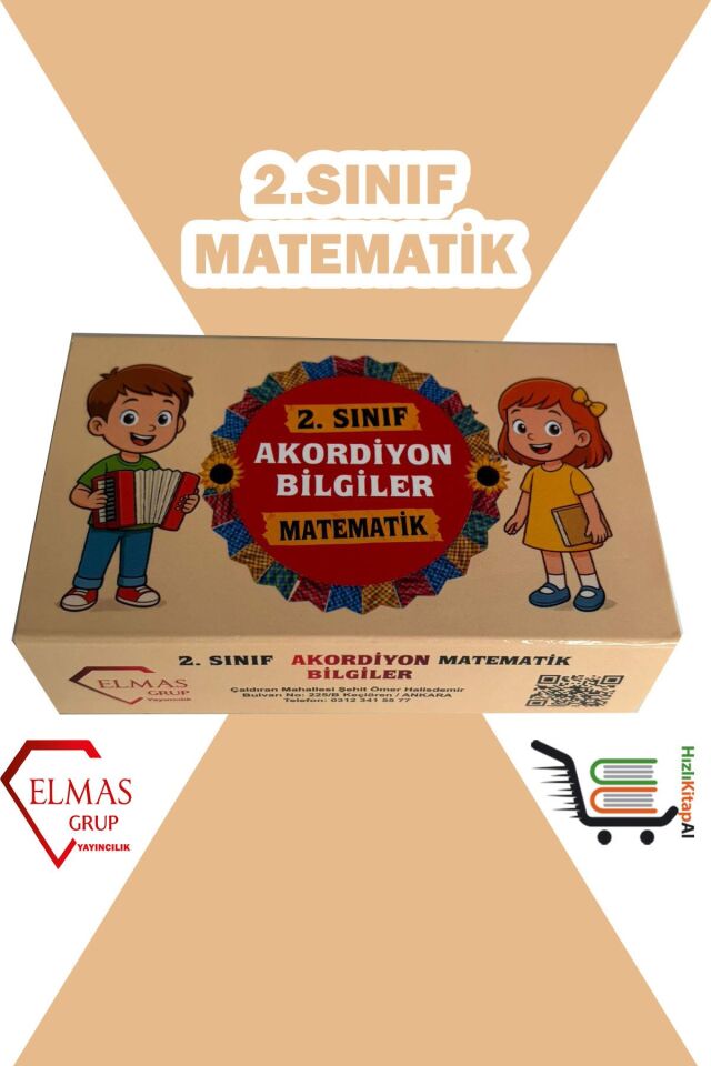 2. Sınıf Türkçe-Matematik Akordiyon Bilgiler Seti