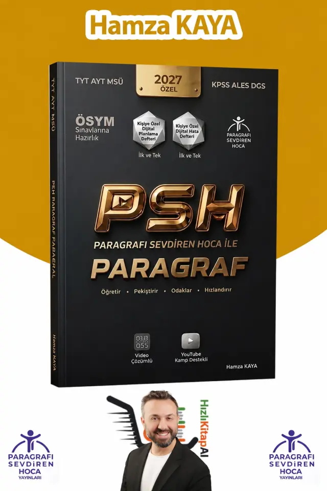 Paragrafı Sevdiren Hoca İle Paragraf TYT-AYT-MSÜ-KPSS-ALES