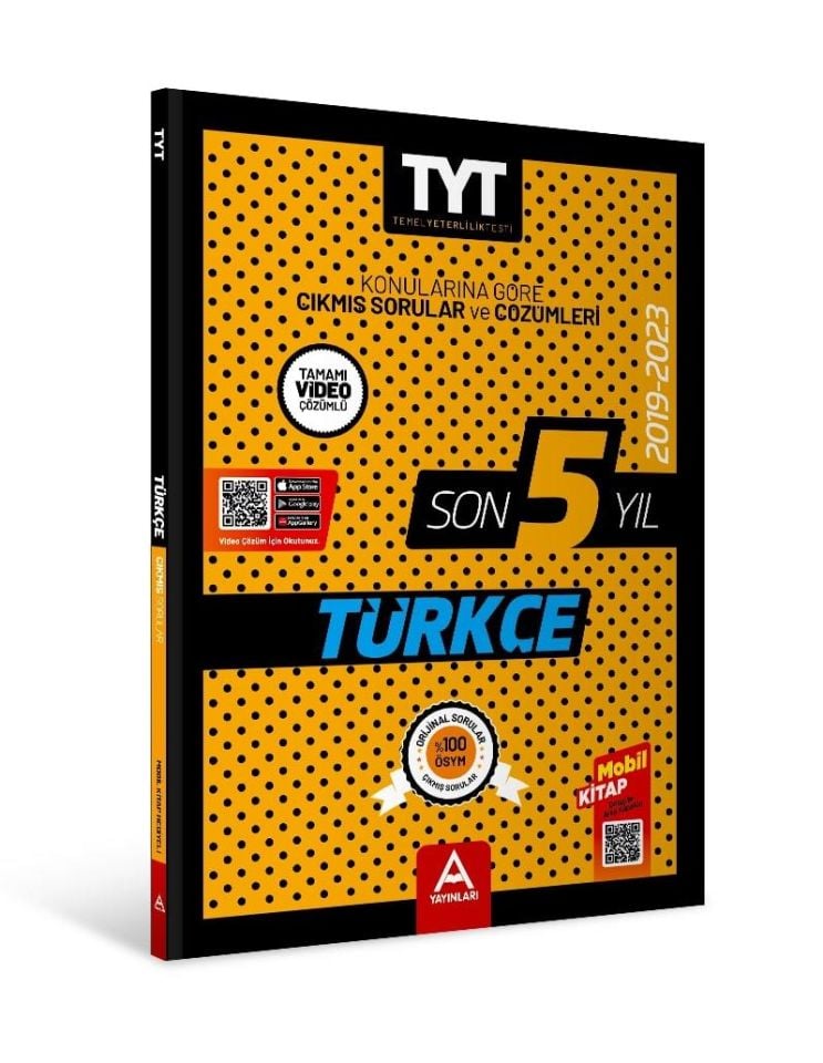 Son 5 Yıl TYT Türkçe Çıkmış Sorular 2020-2024