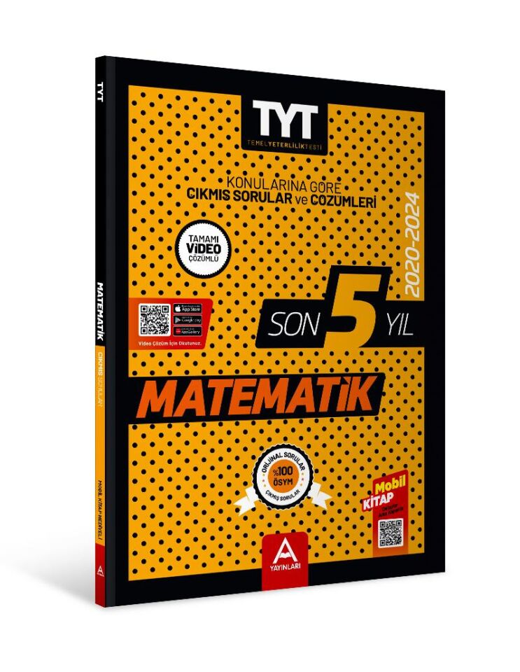 Son 5 Yıl TYT Matematik Çıkmış Sorular 2020-2024