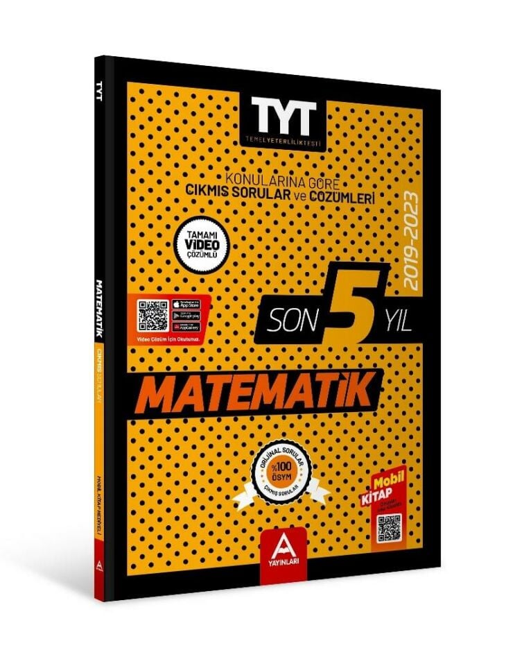 Son 5 Yıl TYT Matematik Çıkmış Sorular 2020-2024