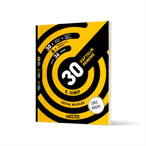Hız 5. Sınıf Sosyal Bilgiler Haftalık Deneme