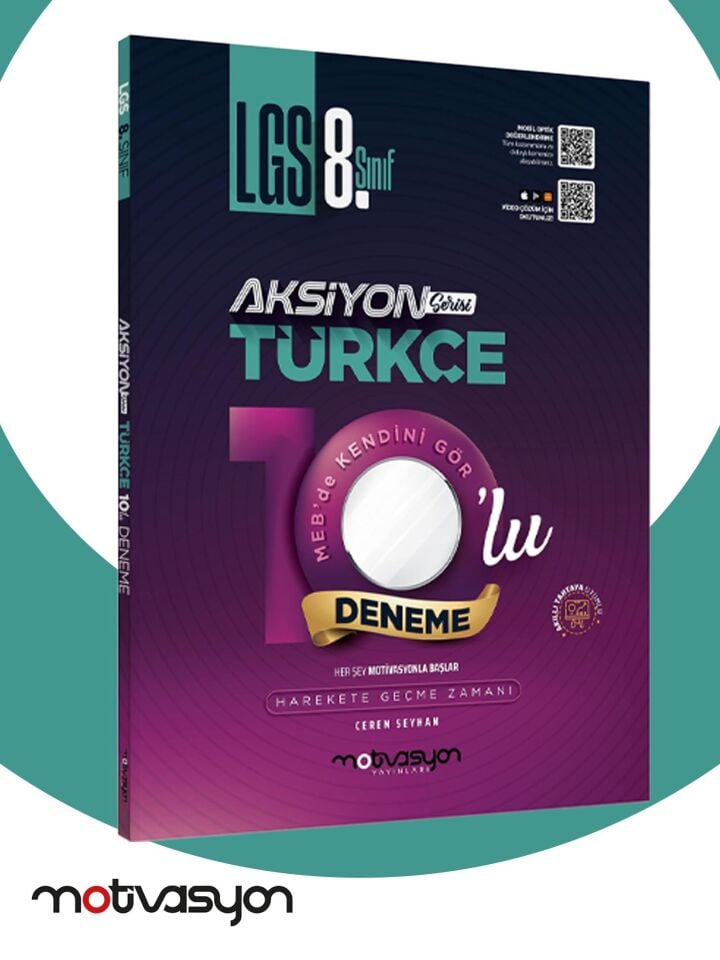 LGS 8. Sınıf Aksiyon Türkçe 10'lu Genel Deneme