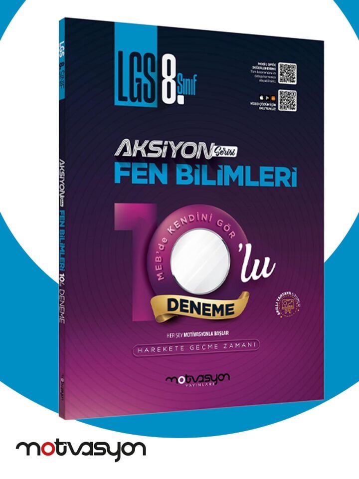 LGS 8. Sınıf Aksiyon Fen Bilimleri 10'lu Genel Deneme