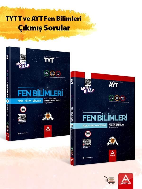 AYT ve TYT Fen Bilimleri Çıkmış Sorular Seti Konularına Ve Zorluk Seviyesine Göre Sıralanmış