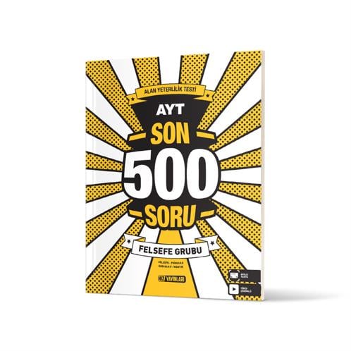 Hız AYT Felsefe Son 500 Soru