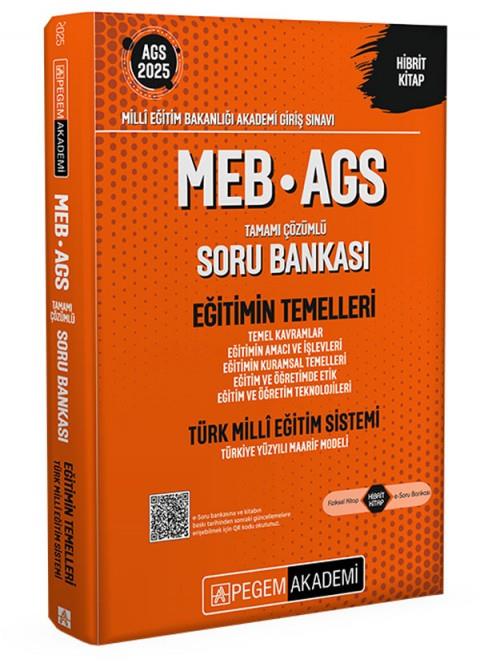 Pegem MEB-AGS Eğitimin Temelleri Soru Bankası