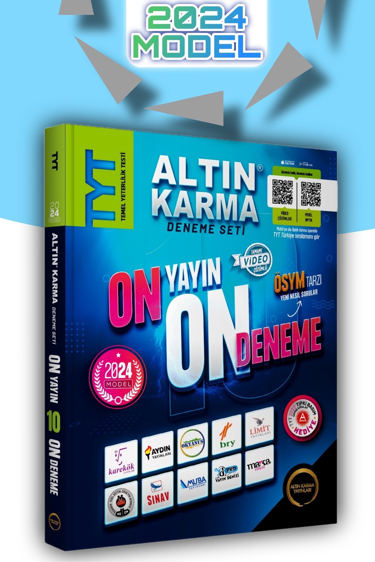Altın Karma 2024 TYT 10+1 Karma Deneme