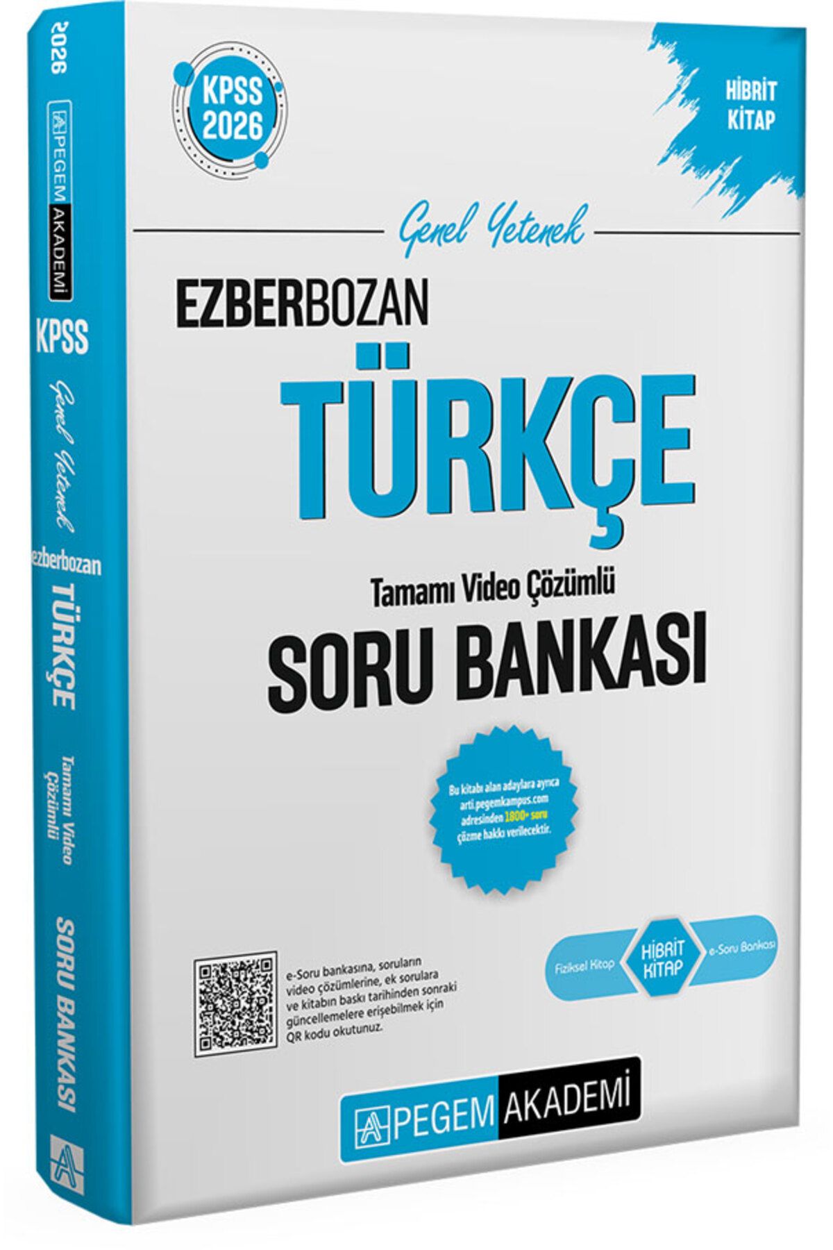 Pegem Türkçe Ezberbozan Soru Bankası 2026 KPSS