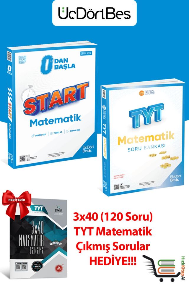 HEDİYELİ Matemetik Soru Bankası Seti 3 kaynak