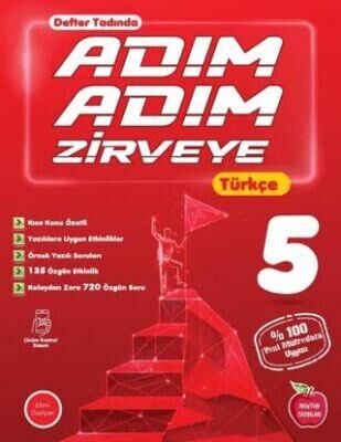 Newton 5. Sınıf Adım Adım Türkçe Etkinlikli Konu Anlatımlı  Soru Bankaları