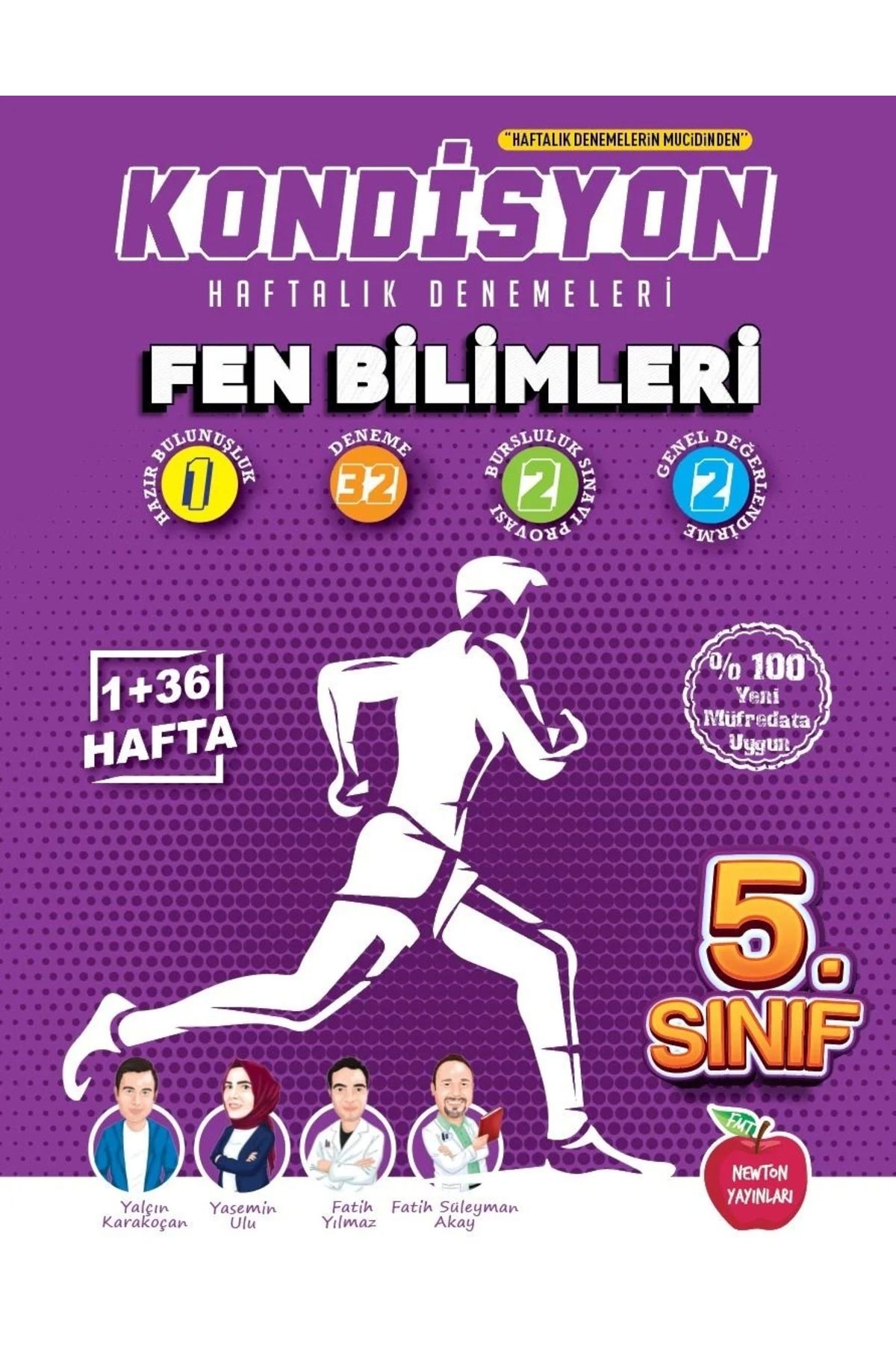 Newton 5. Sınıf Kondisyon Fen Bilimleri Haftalık Kazanım Denemeleri 37 Hafta