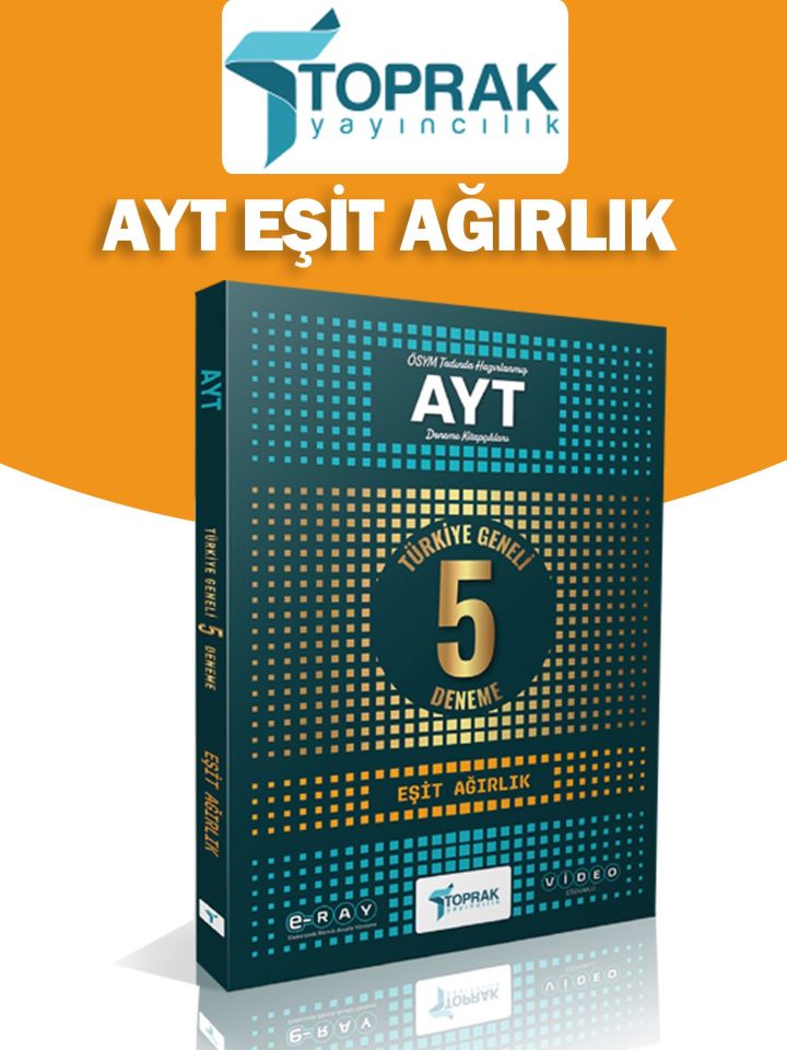 Toprak AYT 5'li Eşit Ağırlık Deneme 2025