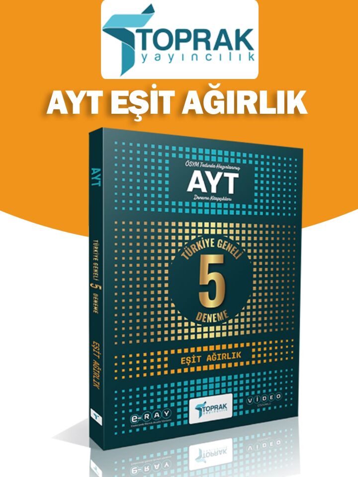 Toprak AYT 5'li Eşit Ağırlık Deneme 2025