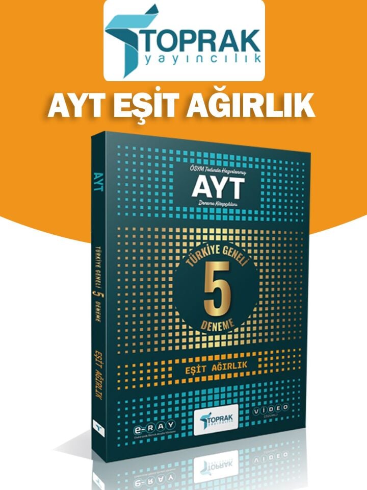 Toprak AYT 5'li Eşit Ağırlık Deneme 2025