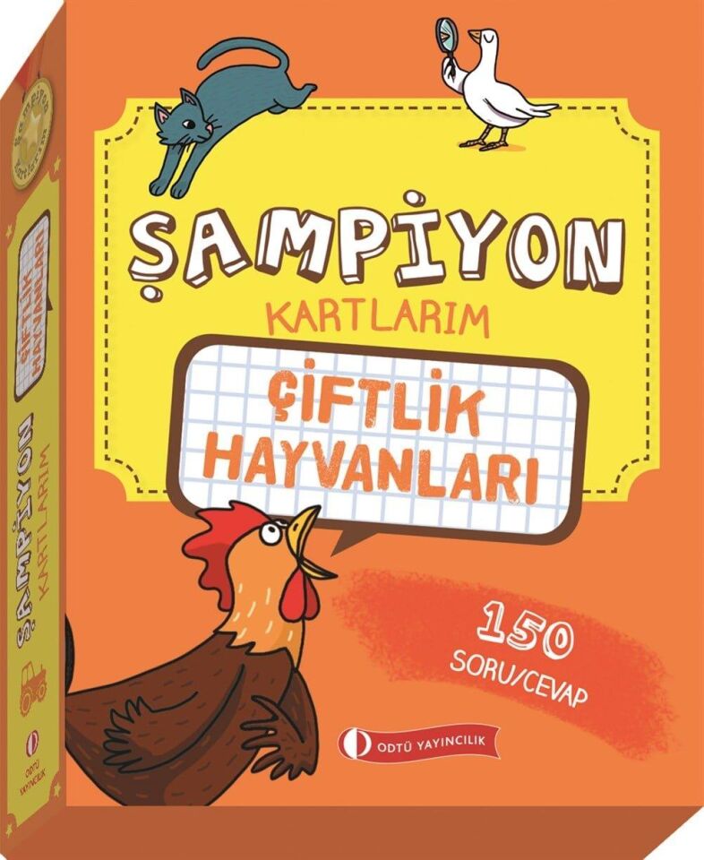ODTÜ Çiftlik Hayvanları (Oyun Kartı)