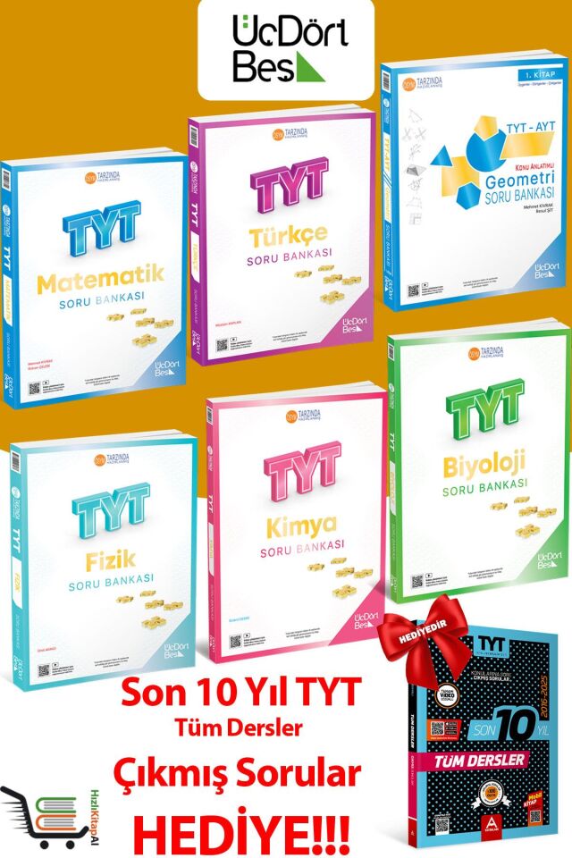 TYT Sayısal Set 2026 Model Çıkmış Sorular Hediyeli!