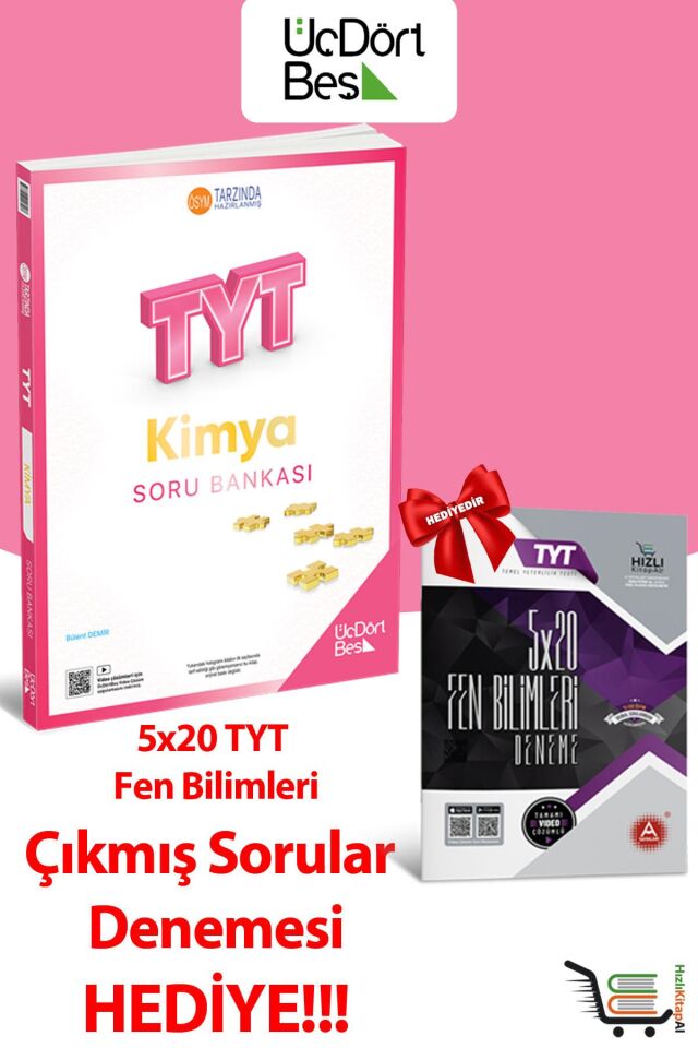 Güncel Model TYT Kimya Çıkmış Sorular Hediyeli!