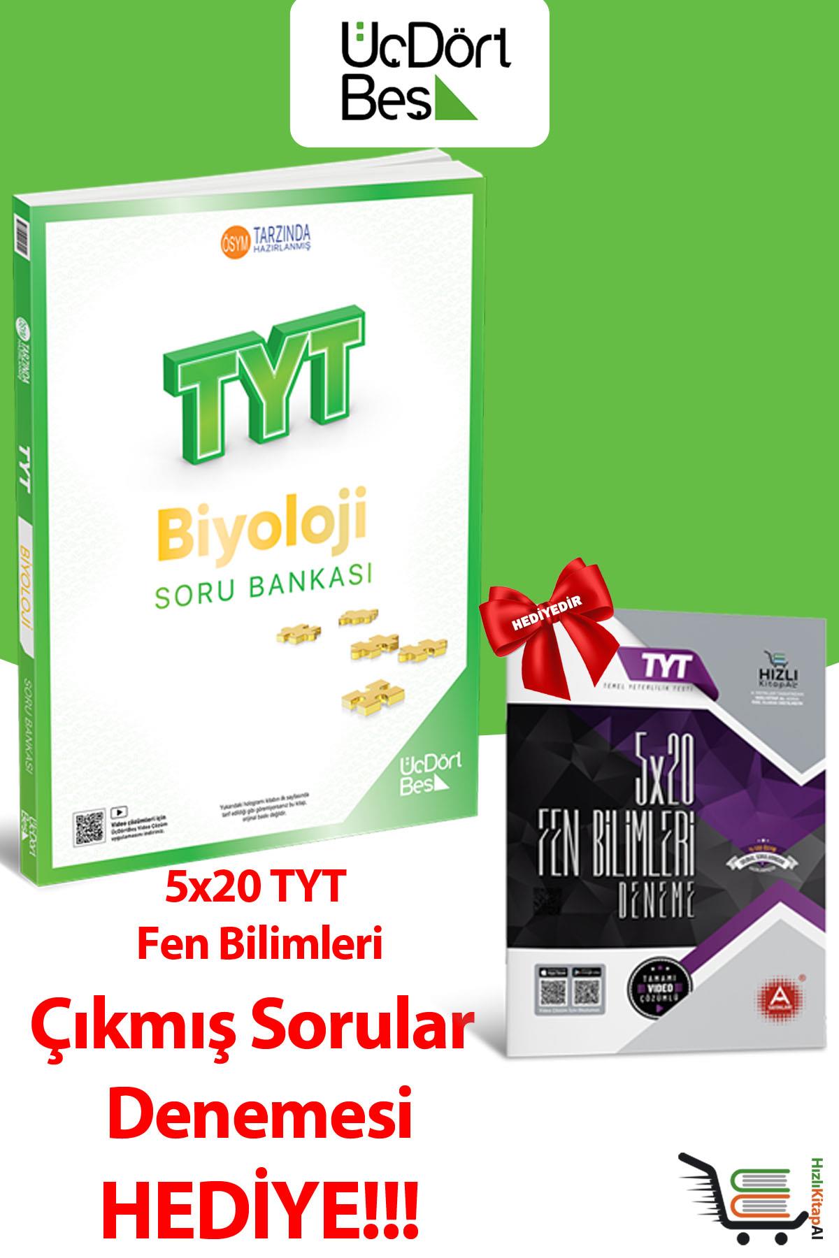 Güncel Model TYT Biyoloji Çıkmış Sorular Hediyeli!