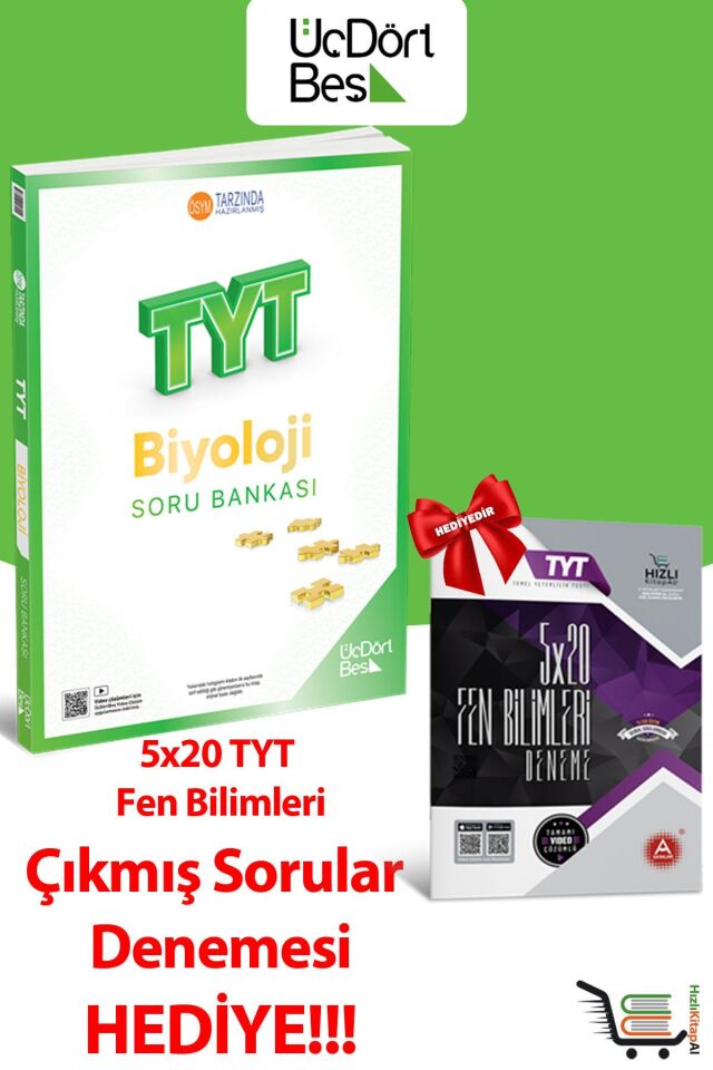 2026 Model TYT Biyoloji Çıkmış Sorular Hediyeli!
