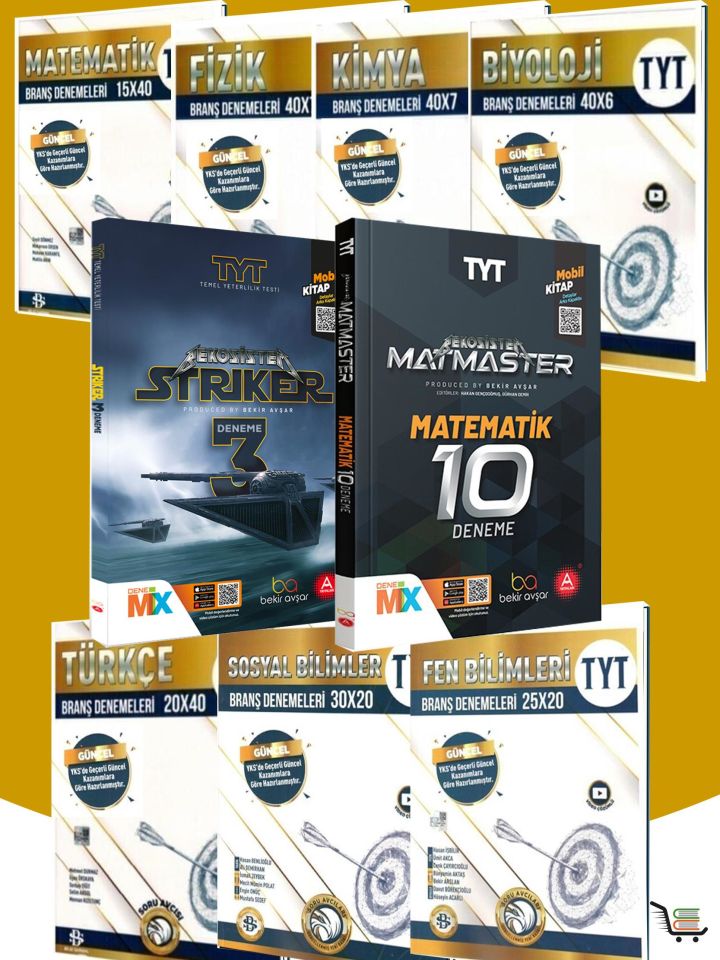 Bilgi Sarmal TYT Full Branş Deneme ve Matmaster-Striker Seti
