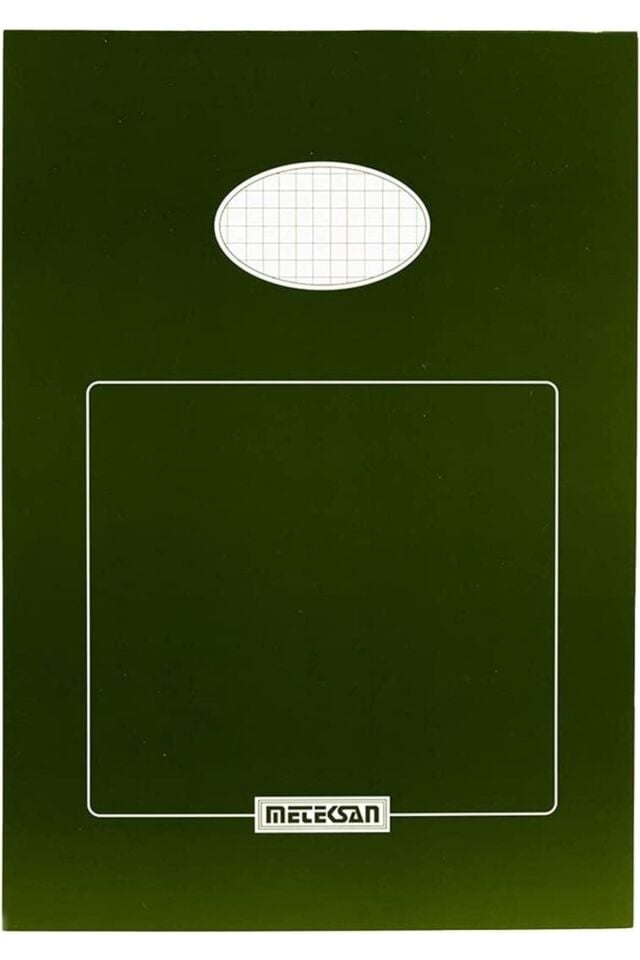 Meteksan Klasik Bloknot KARELİ A5 50 Yaprak Karton Kapak