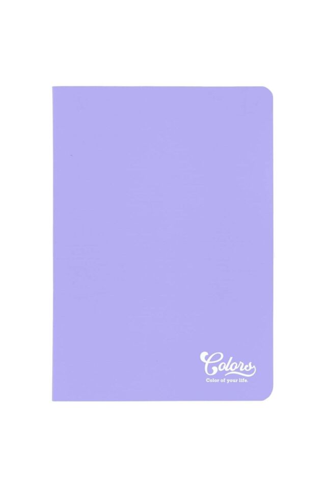 Meteksan Colors A5 40 Yaprak KARELİ Karton Kapak Mor