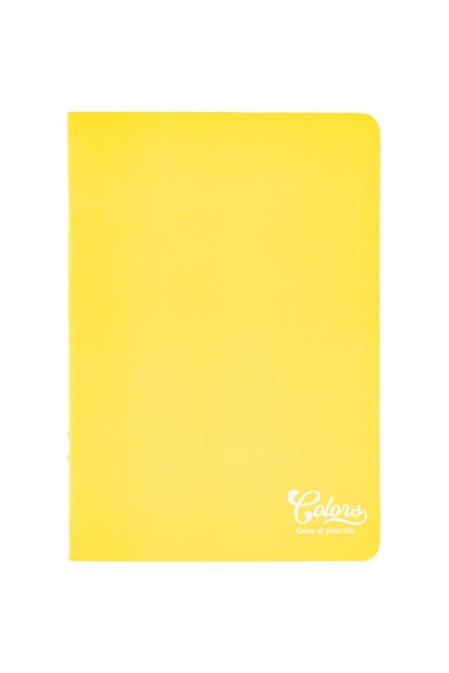 Meteksan Colors A5 40 Yaprak KARELİ Karton Kapak Sarı