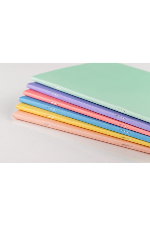 Colors A5 60 Yaprak ÇİZGİLİ Karton Kapak Sarı