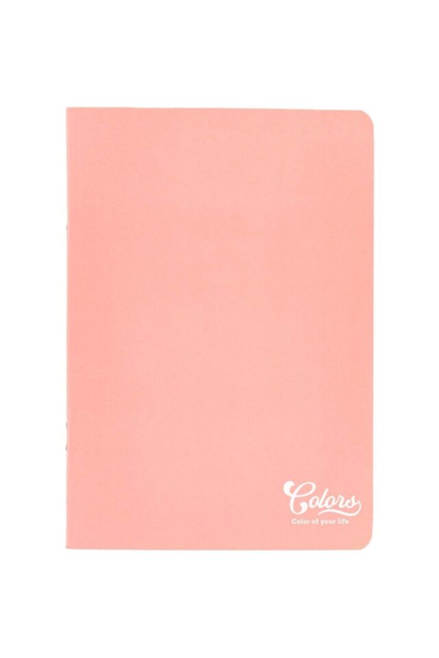 Meteksan Colors A5 40 Yaprak ÇİZGİLİ Karton Kapak Pembe