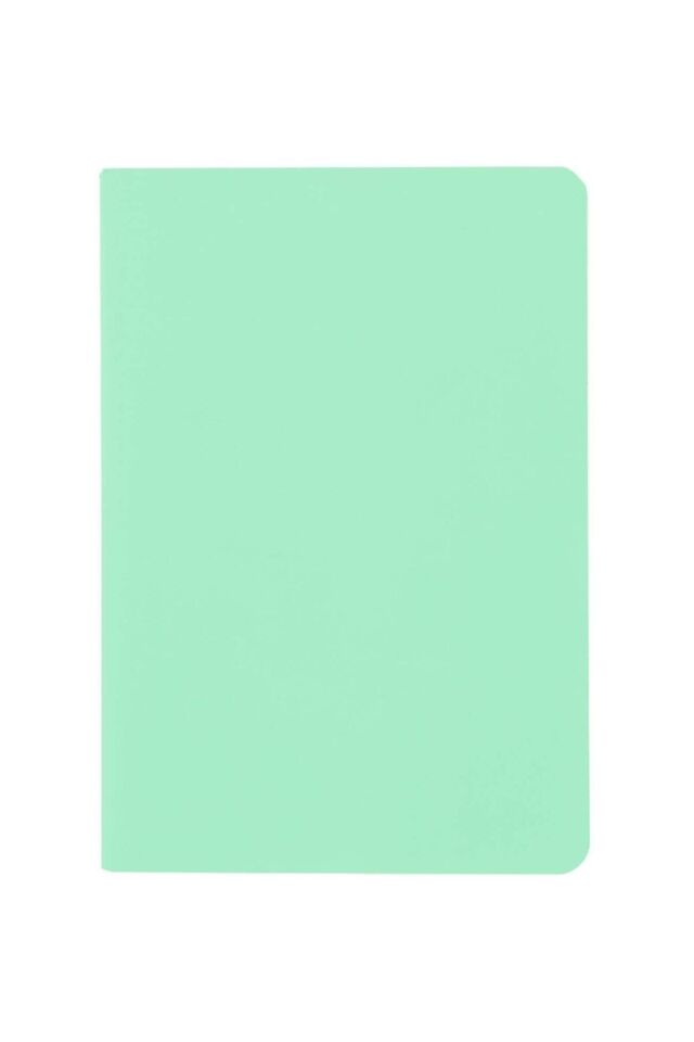 Meteksan Colors A5 40 Yaprak ÇİZGİLİ Karton Kapak Yeşil