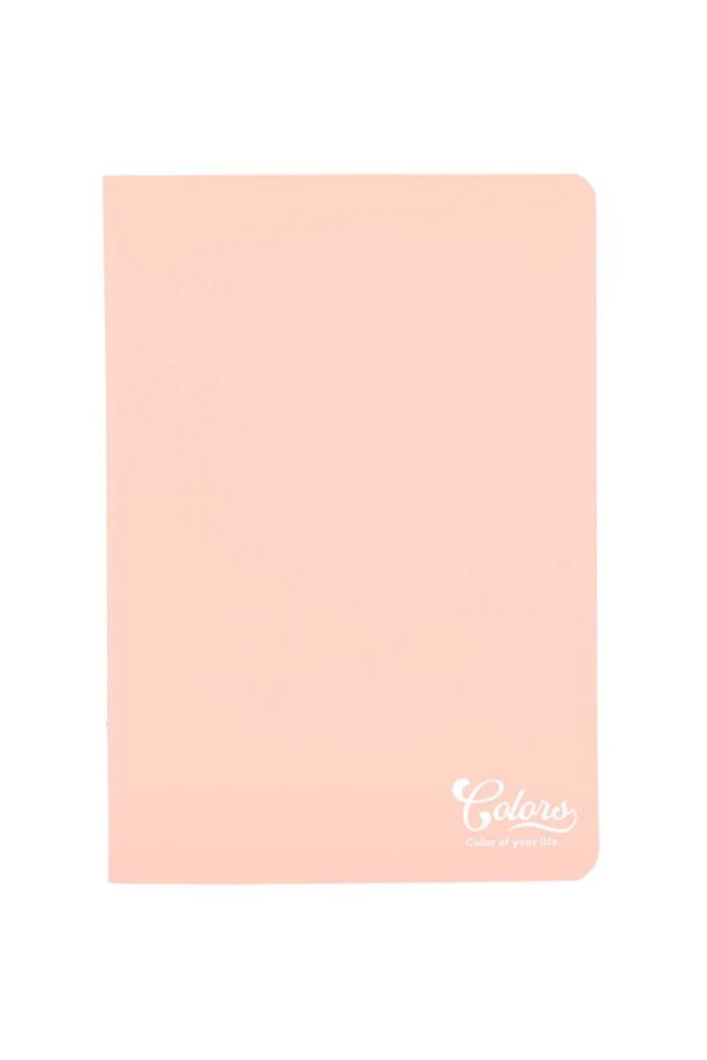 Meteksan Colors A5 40 Yaprak KARELİ Karton Kapak Somon