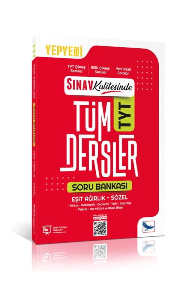 Sınav TYT Eşit Ağırlık Sözel Tüm Dersler Soru Bankası