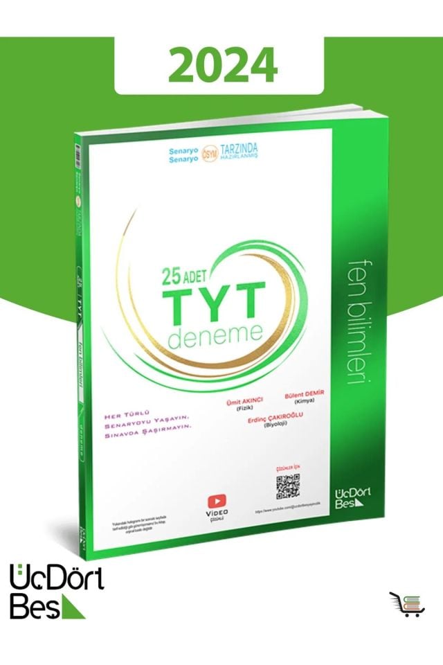 345-TYT 25'li Fen Bilimleri Denemesi 2025 Model