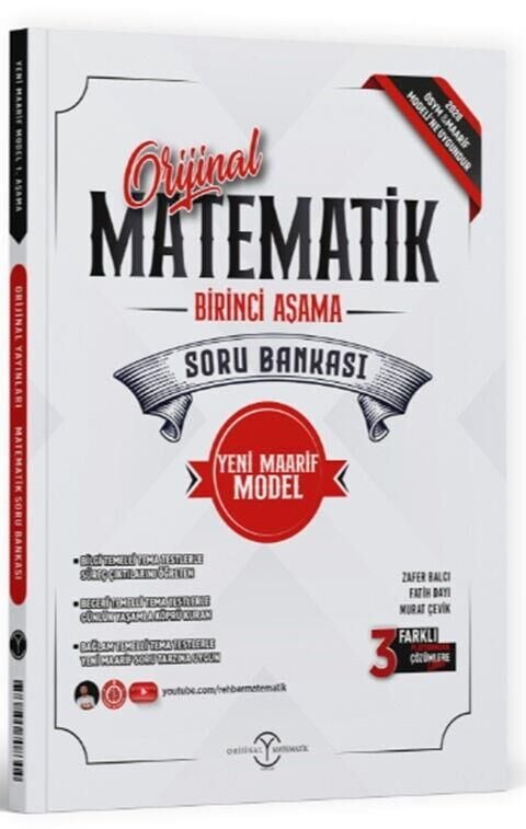 Orijinal Yayınları TYT Maarif Matematik