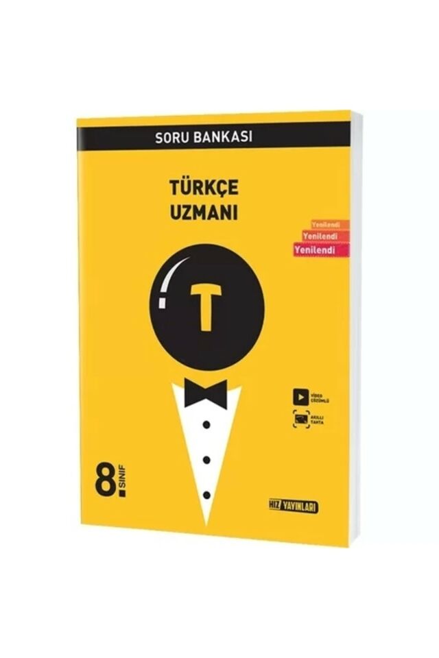 Hız 8. Sınıf UZMAN Türkçe Soru Bankası
